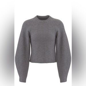Theory “Huron” Sculpted, Crewneck Sweater
